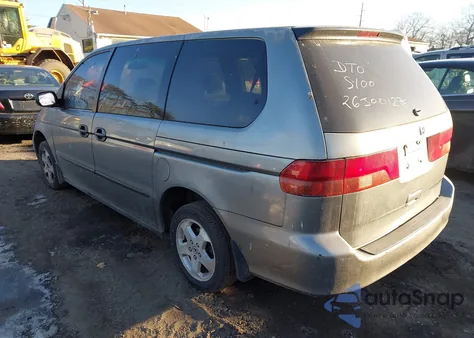 2000 Honda Odyssey Lx z USA, uszkodzony, nr VIN 2HKRL1855YH611631